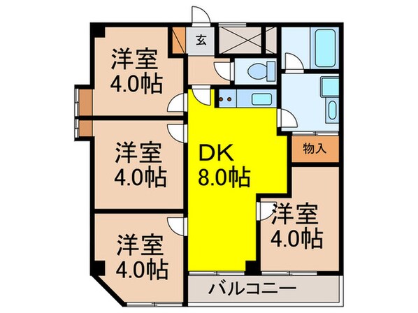 MARUI　BLDGの物件間取画像